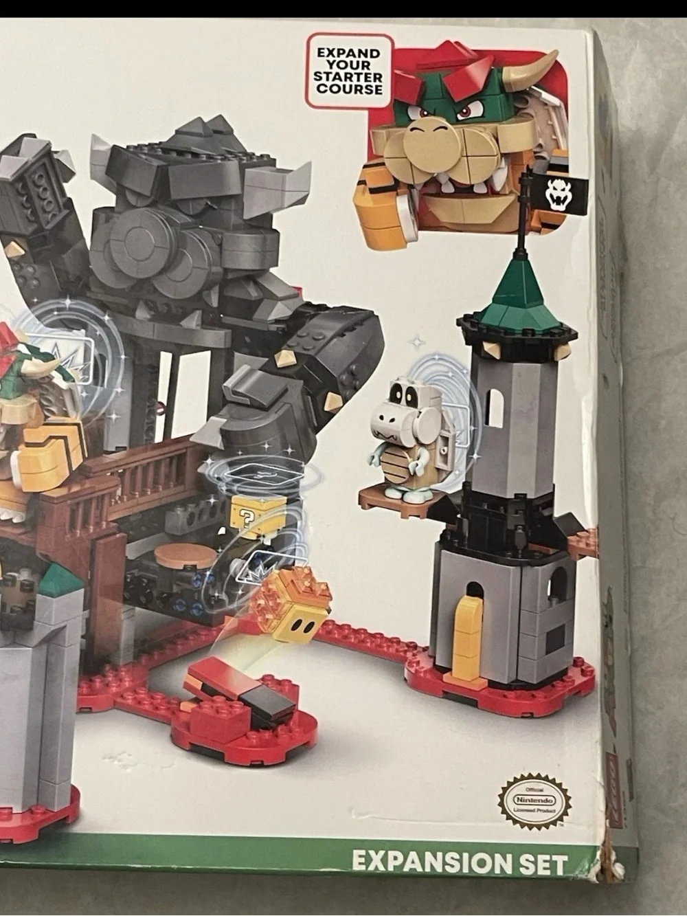LEGO Super Mario 71369 Bowser’s Castle Boss Battle Open Box Sealed Bags As Is